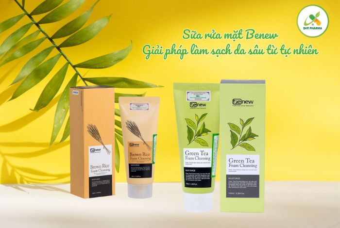 Sữa rửa mặt Benew