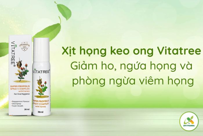 Xịt họng Vitatree