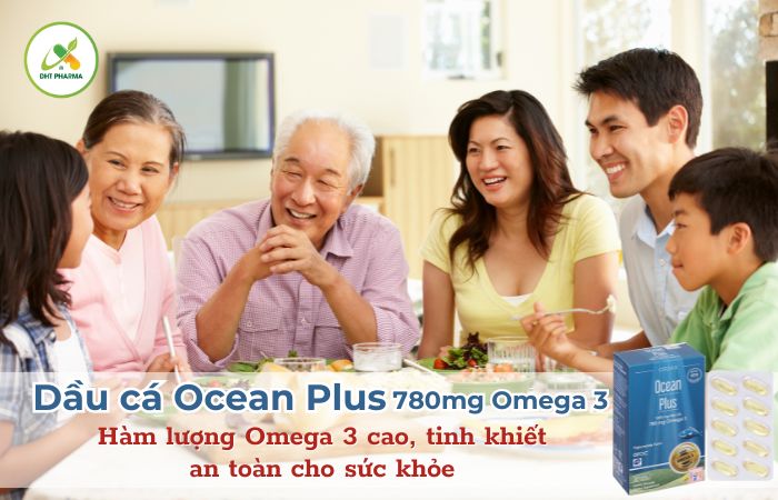 Dầu cá Ocean Plus 780mg Omega 3
