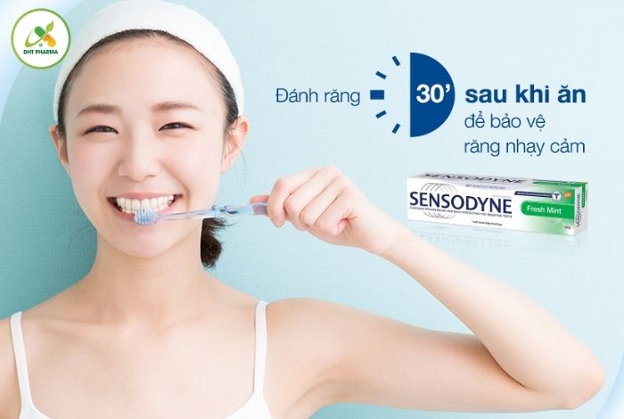 Kem đánh răng Sensodyne Fresh Mint