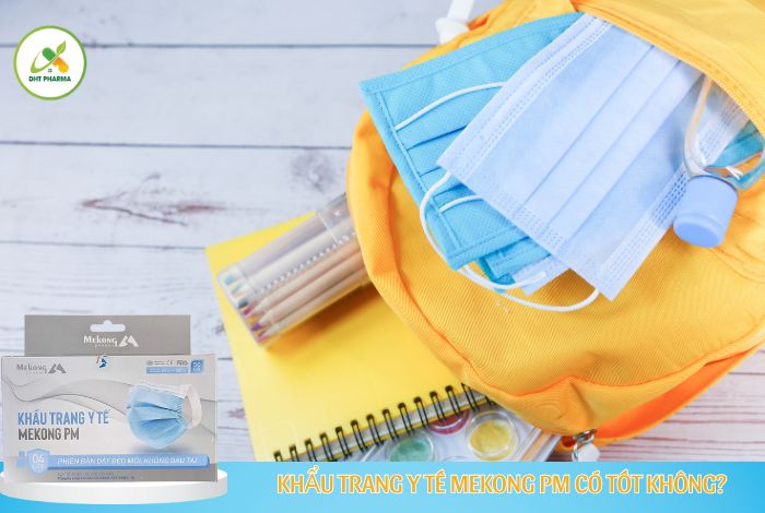 Khẩu trang y tế Mekong PM