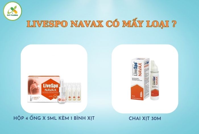 Xịt bào tử lợi khuẩn LiveSpo Navax