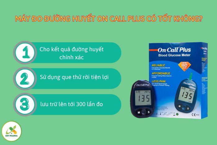 Máy đo đường huyết On Call Plus