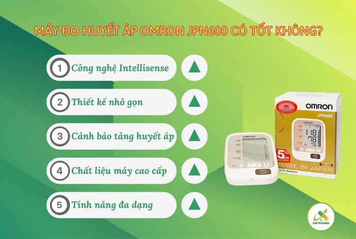 máy đo huyết áp Omron JPN600