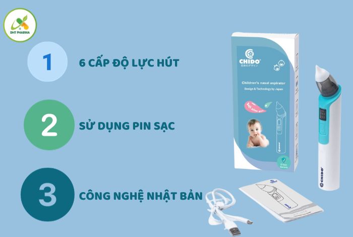 máy hút mũi Chido