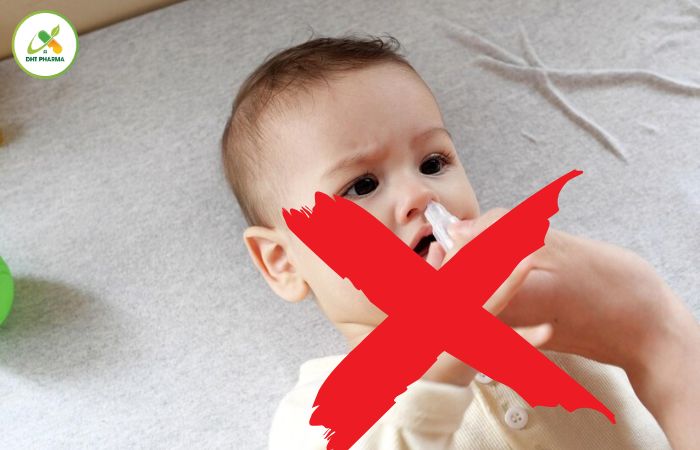 cách rửa mũi cho bé