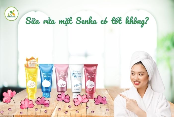 sữa rửa mặt Senka
