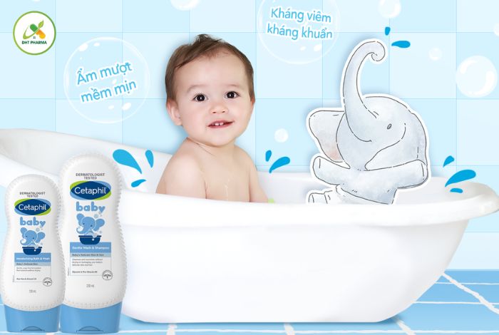 sữa tắm cho bé