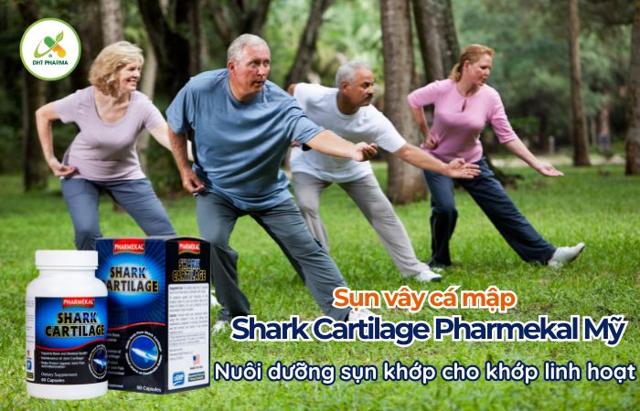 Sụn vây cá mập Shark Cartilage Pharmekal Mỹ
