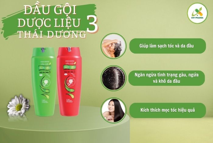 Dầu gội Thái Dương 3