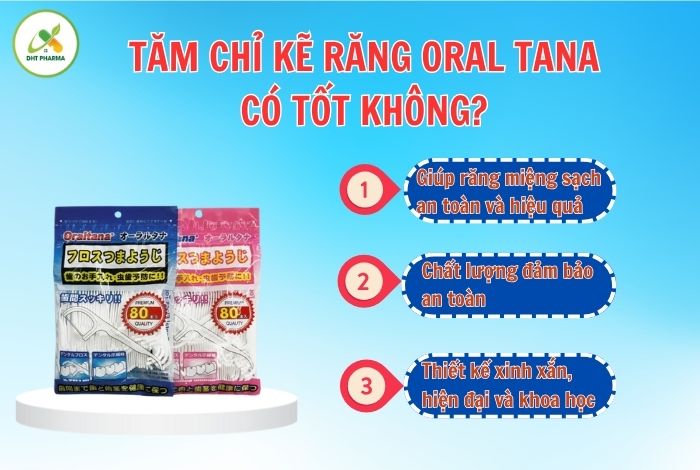 Tăm chỉ kẽ răng ORAL TANA