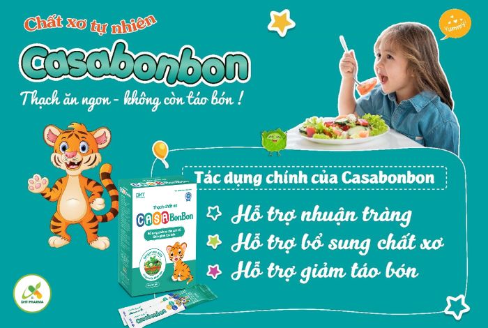 Thuốc trị táo bón cho trẻ em