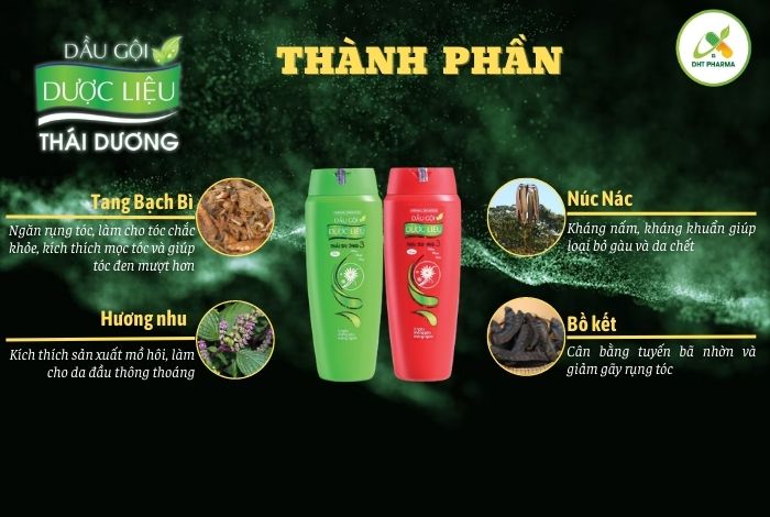 Dầu gội Thái Dương 3