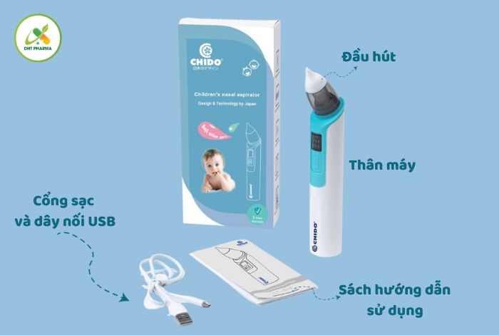 máy hút mũi Chido