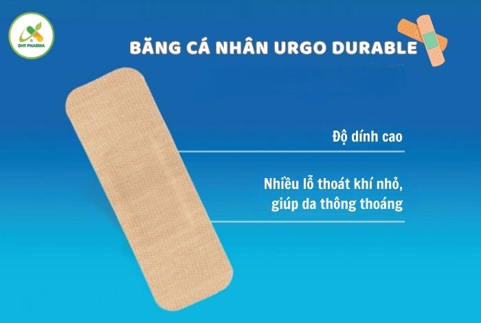 Băng cá nhân Urgo Durable