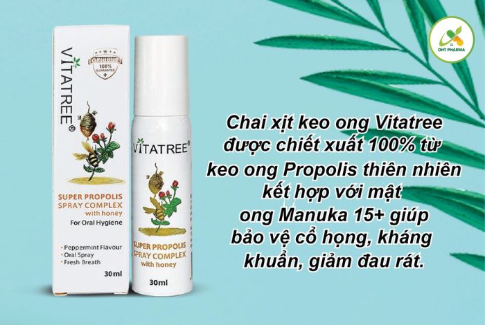 Xịt họng Vitatree