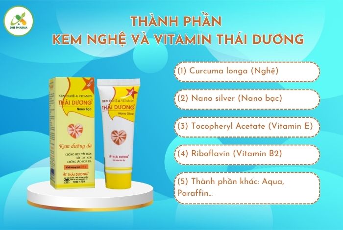 Kem nghệ và Vitamin Thái Dương