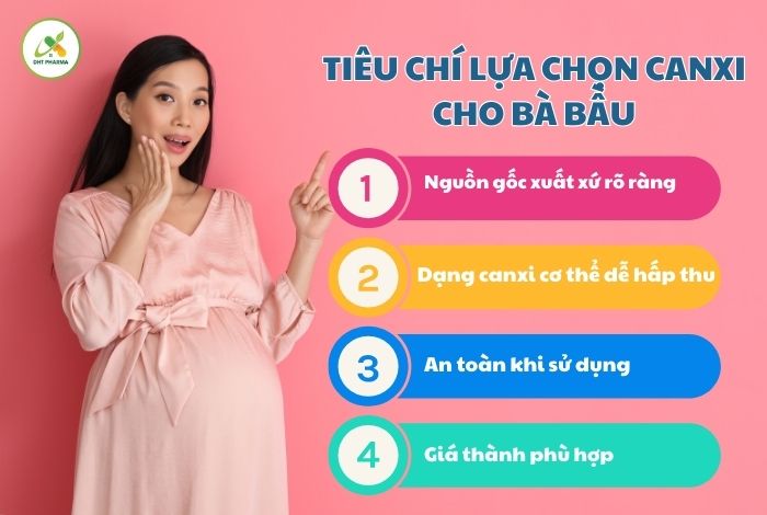 Loại canxi nào tốt cho bà bầu