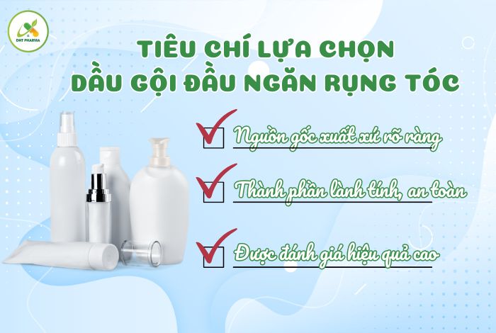 dầu gội đầu ngăn rụng tóc