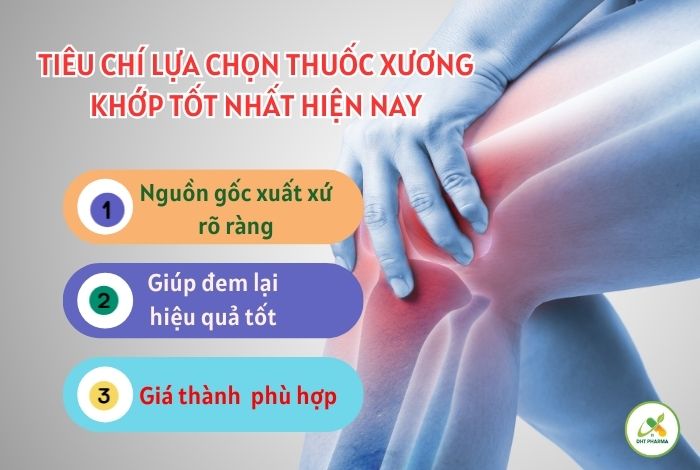 thuốc xương khớp tốt nhất hiện nay