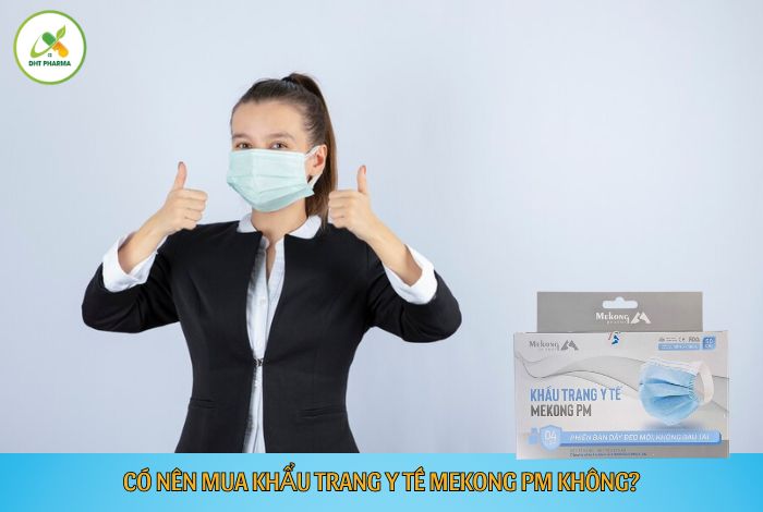 Khẩu trang y tế Mekong PM