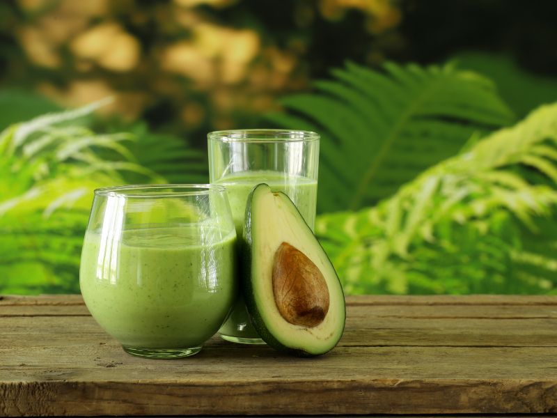 Sinh tố bơ nhiều chất béo tự nhiên