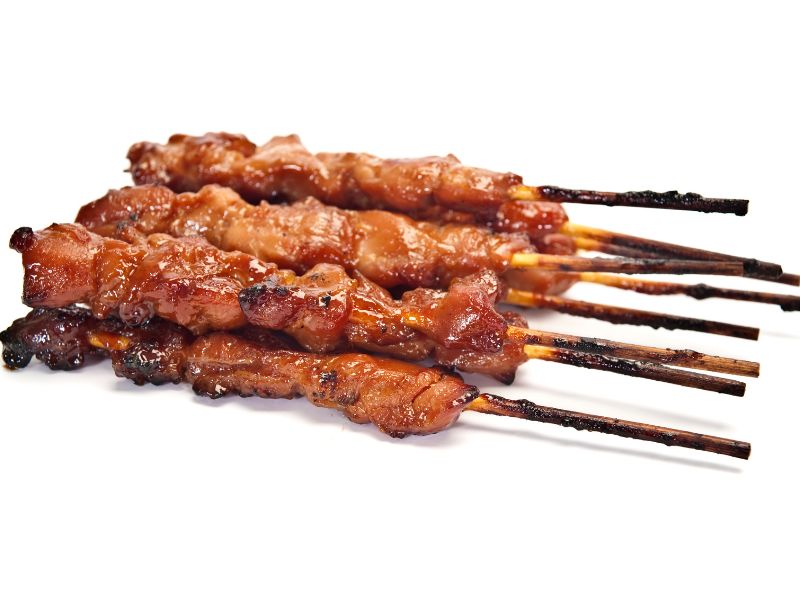 Cách làm thịt xiên nướng bằng nồi chiên không dầu thơm ngon