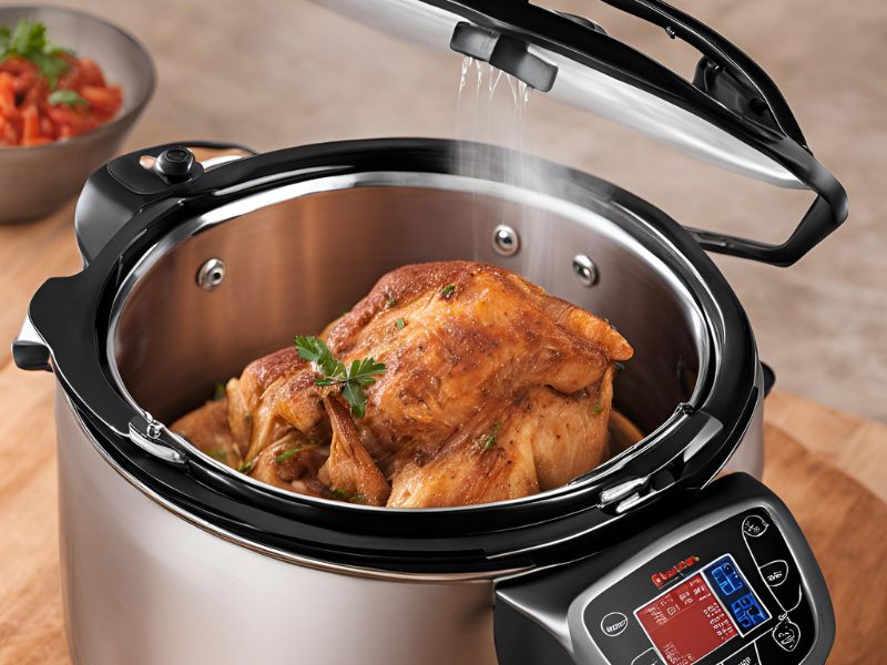 Nồi áp suất tiết kiệm thời gian nấu ăn