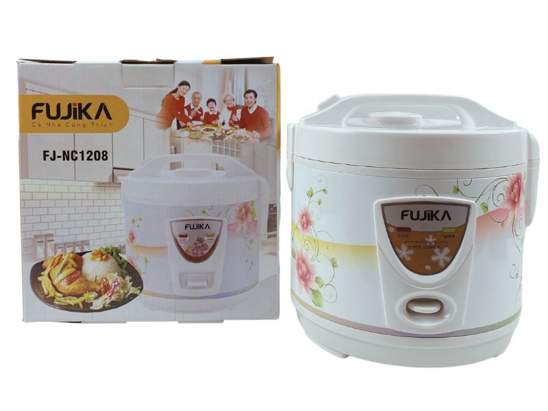 Nồi cơm điện mini Fujika FJ-NC1208 1.2L đa năng 2025