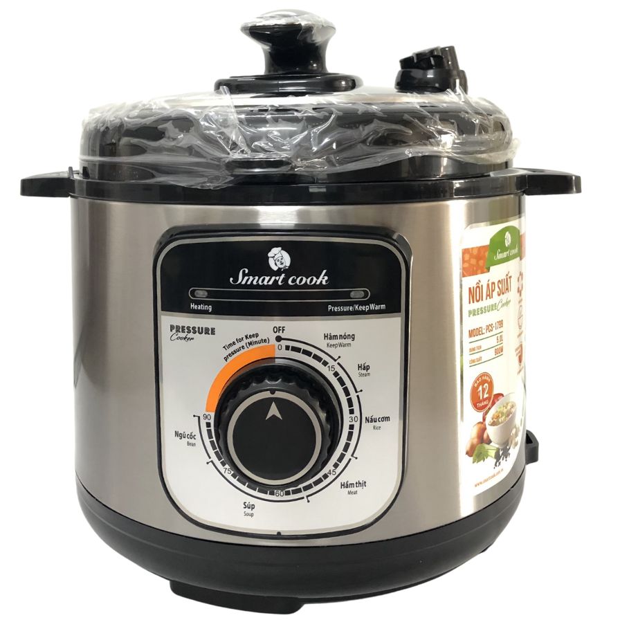 Nồi áp suất điện Smartcook PCS-1799 đa năng, chất lượng cao