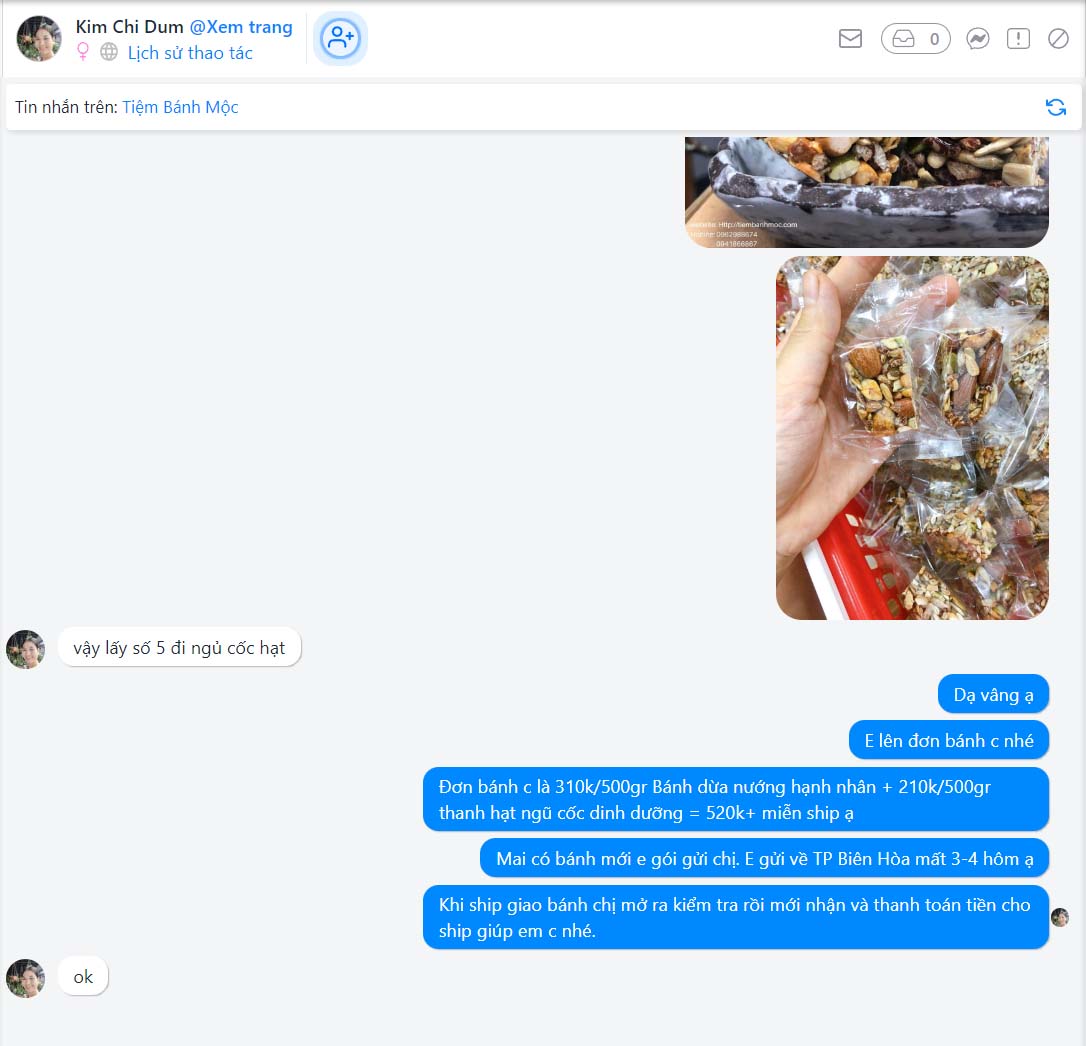 banh an kieng dua nuong hanh nhan