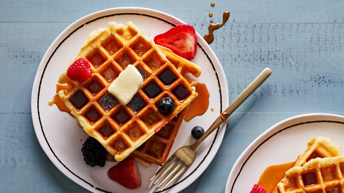 Bánh Waffles healthy ăn kiêng giảm cân