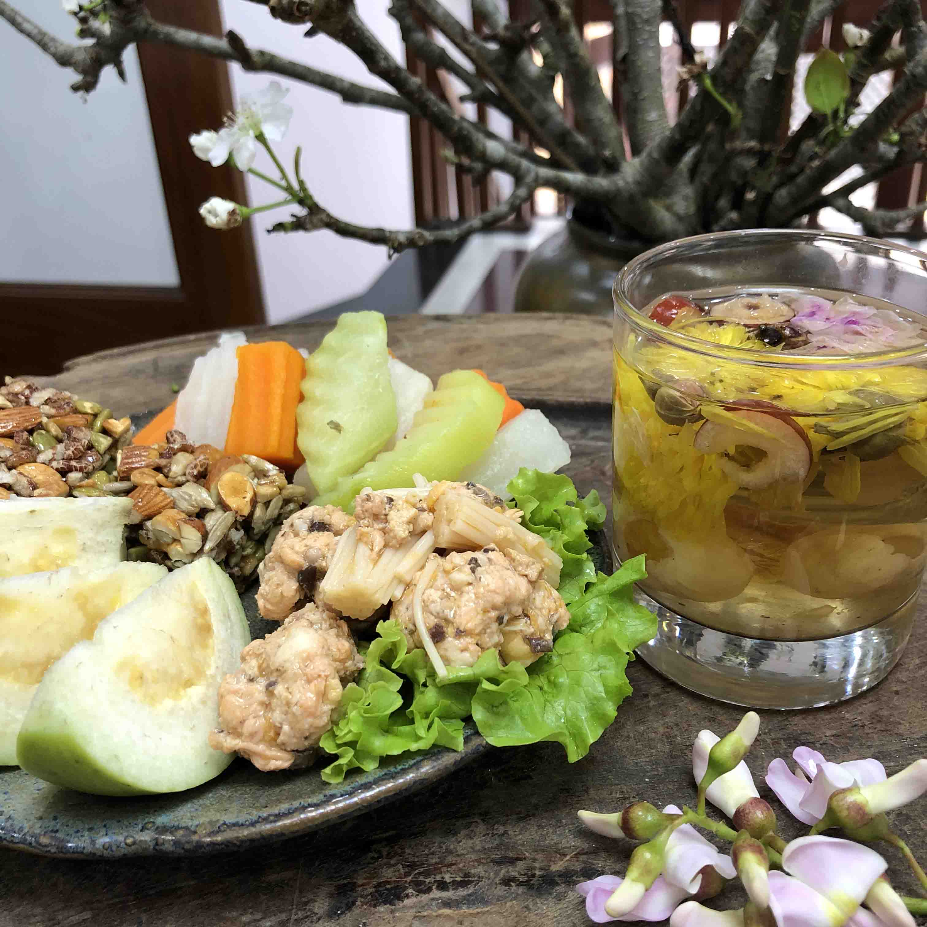 Kẹo Nougat healthy ăn kiêng giảm cân