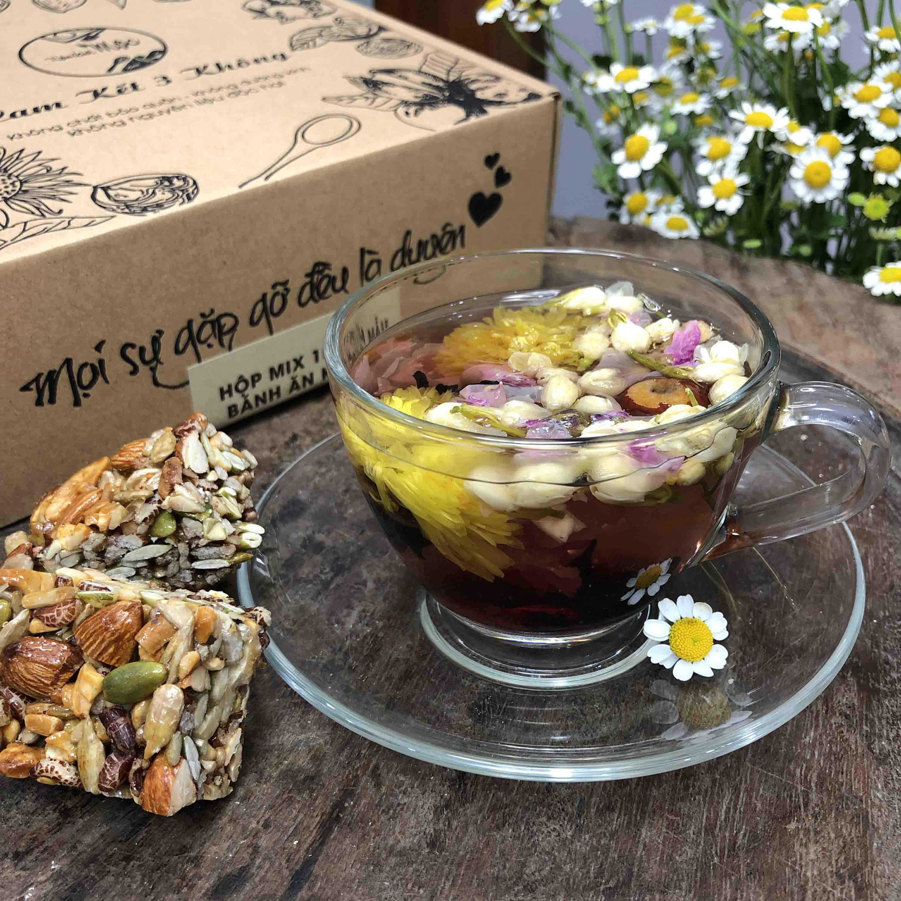 Trà hoa thảo mộc healthy giảm cân