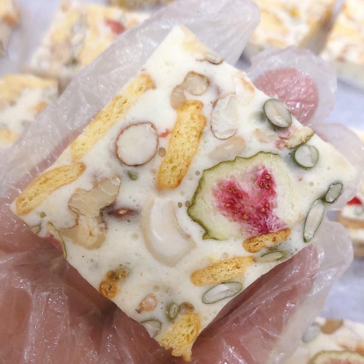 Bánh bông tuyết healthy