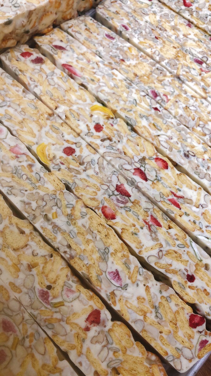 Bánh bông tuyết healthy ăn kiêng giảm cân