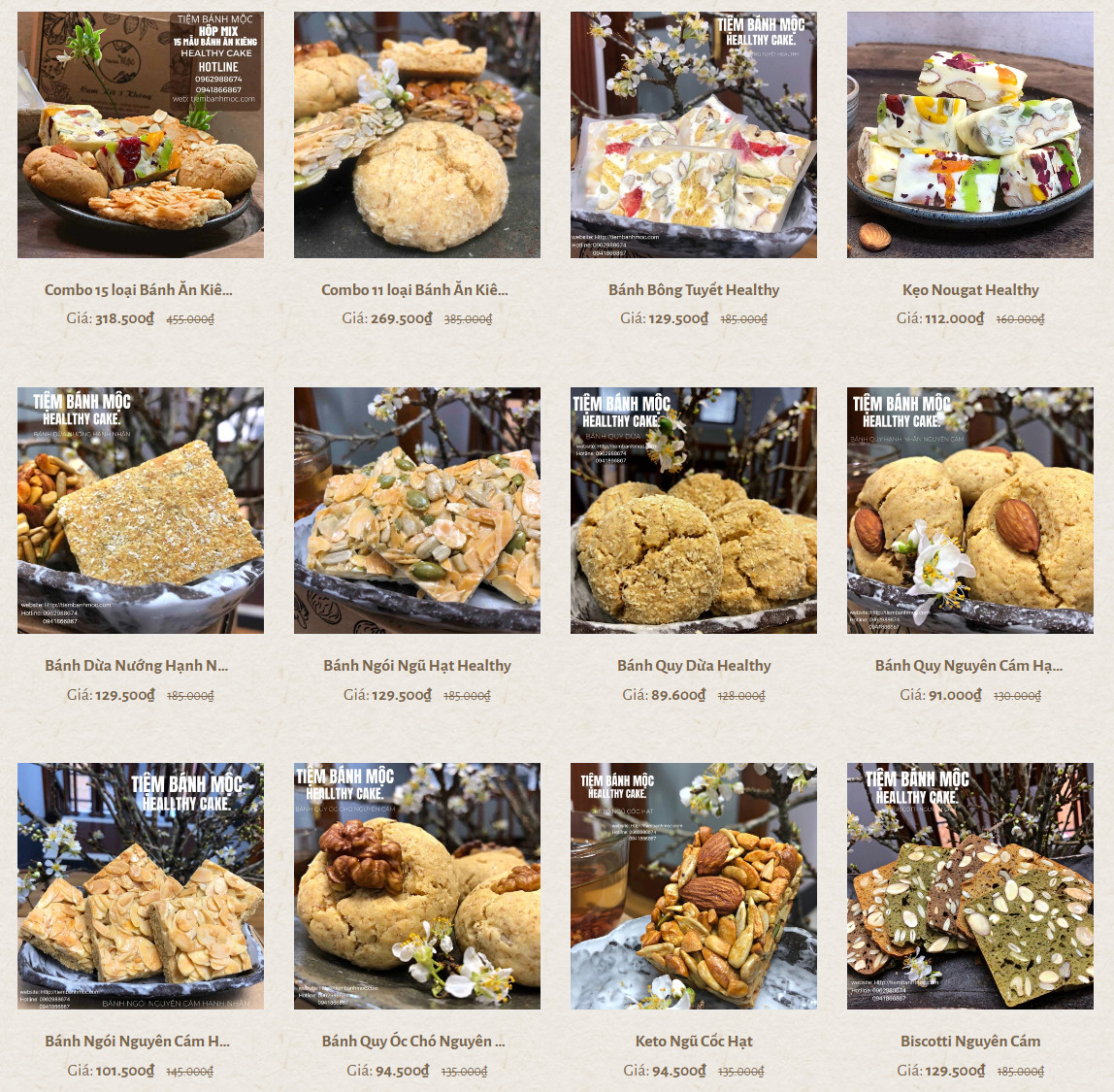 Các loại bánh ăn kiêng giảm cân có lượng calo thấp