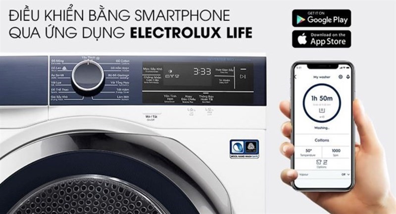 5 công nghệ giặt vượt trội trên máy giặt Electrolux UltimateCare 2022