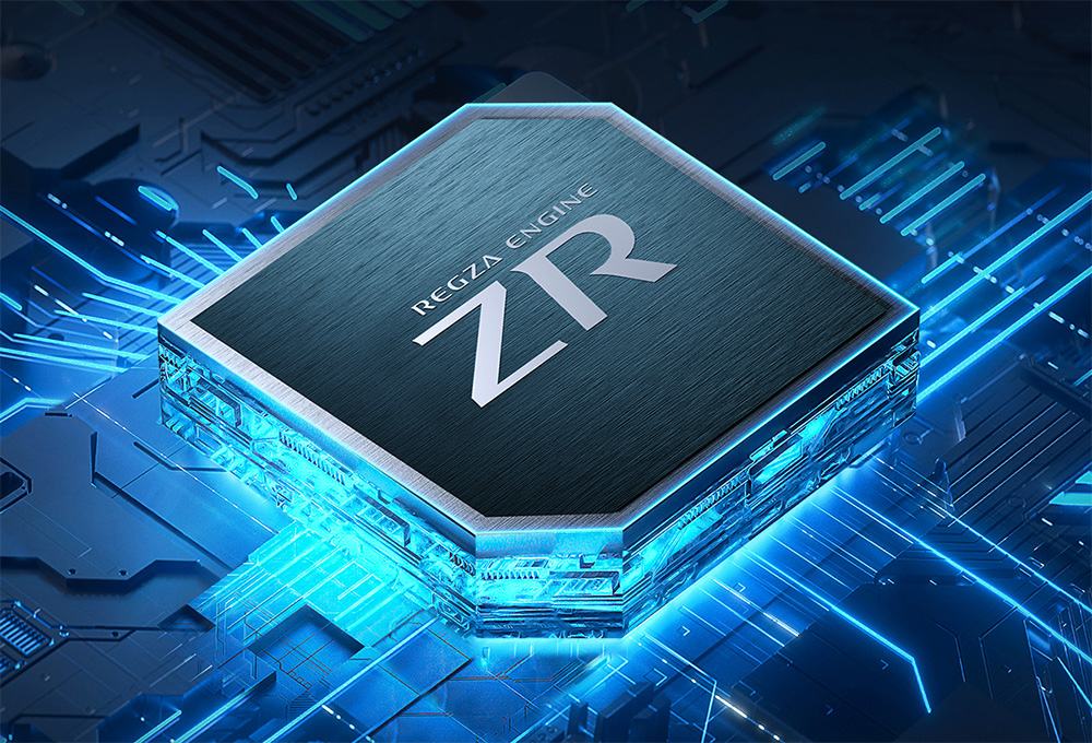 Được trang bị chip xử lý tín hiệu Regza Engine 4K mạnh mẽ của Toshiba