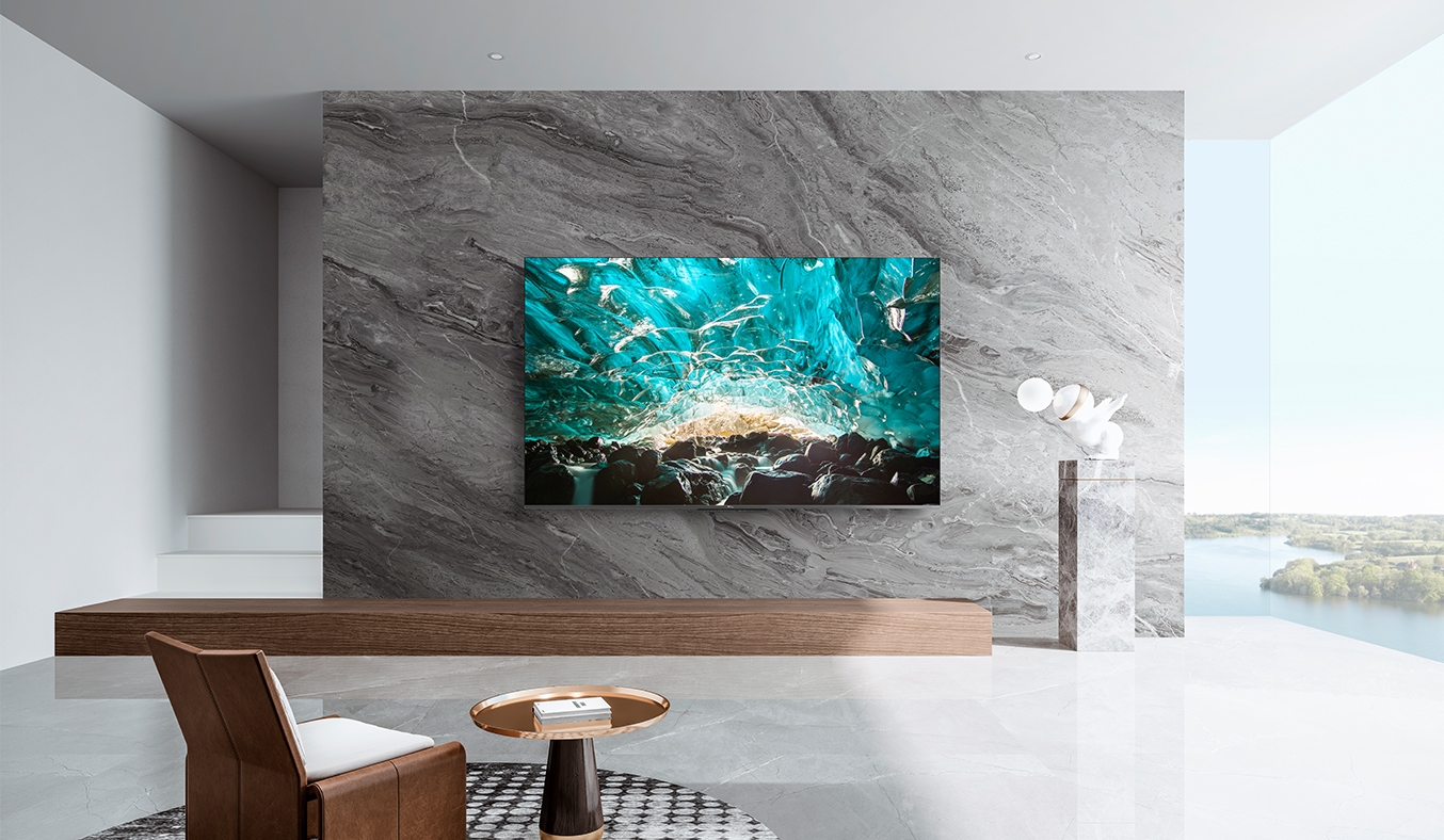 ANDROID TIVI QLED TCL 4K 50 INCH 50C725 màn hình tinh tế hiện đại