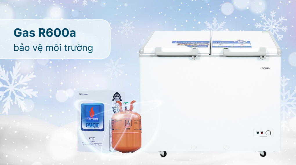 Tủ đông AQUA Inverter 295 lít AQF-C4202E