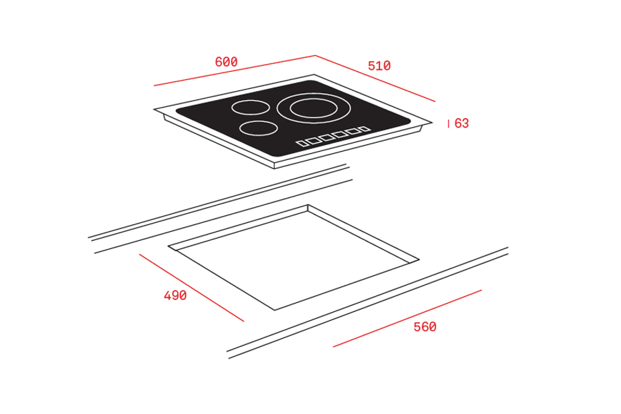 Bếp điện Teka TB 6310