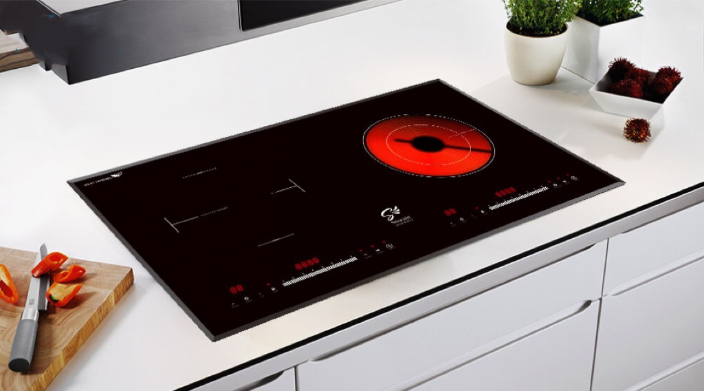 Bếp điện từ Smaragd 2 vùng nấu Munich giá rẻ
