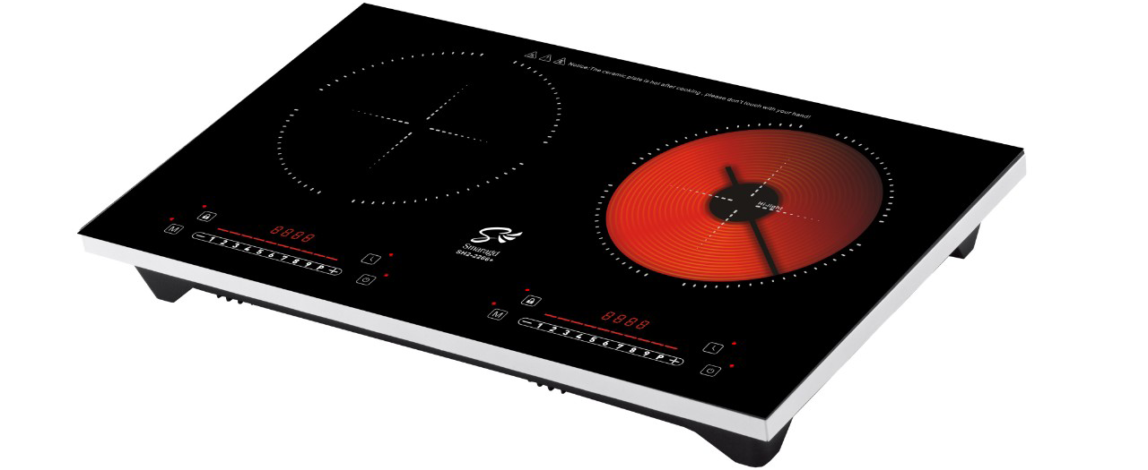 Bếp điện từ dương Smaragd 2 vùng nấu SH2-2266+ giá rẻ