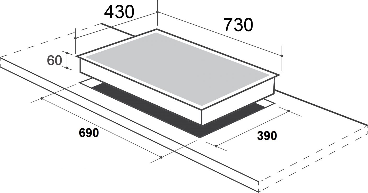 Bếp từ Smaragd 2 vùng nấu ISB 288 giá rẻ