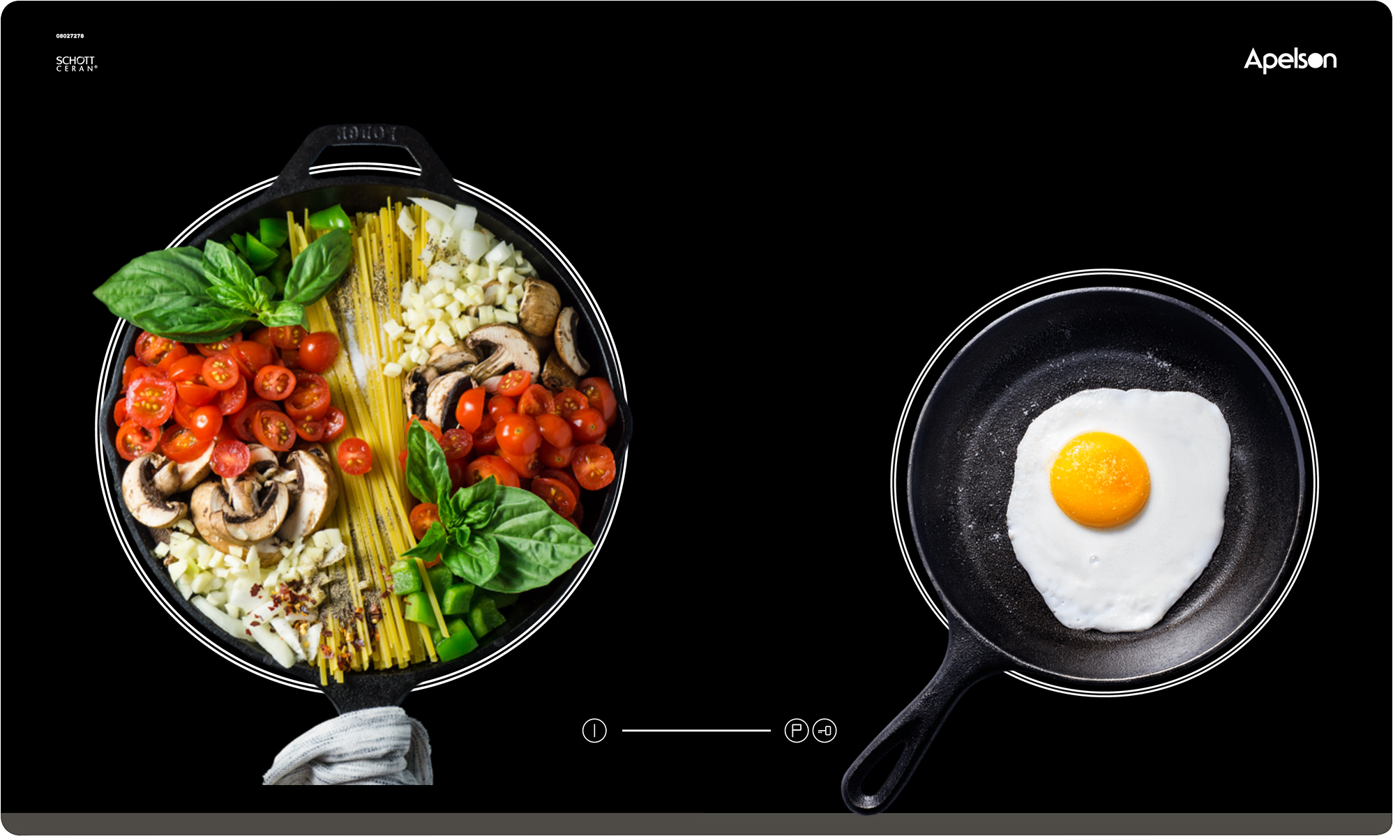 Bếp từ Apelson 2 vùng nấu AIT 277B giá tốt