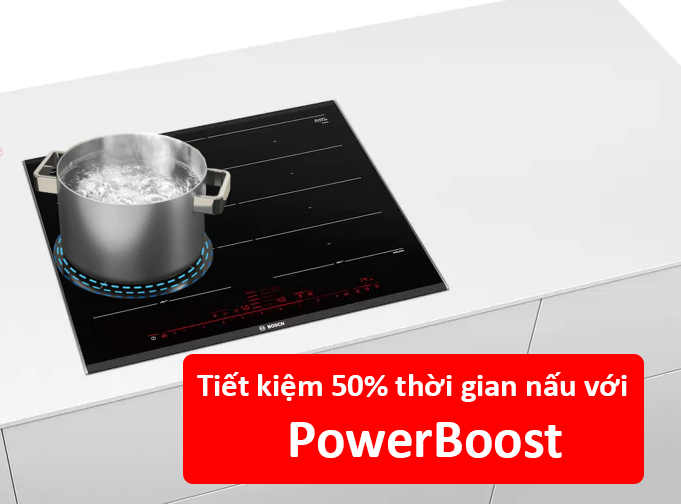 Bếp từ Bosch PXY675DC1E 4 vùng nấu giá tốt