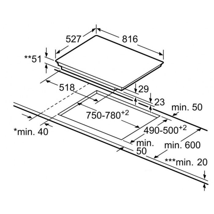 Bếp từ Bosch PXY875DC1E serie 8 đa điểm giá tốt