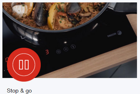 Bếp từ đôi 2 vùng nấu Fagor 3IF-72C1S nhập khẩu Châu Âu giá tốt