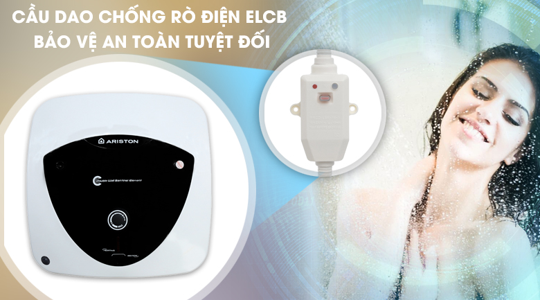 Bình nóng lạnh Ariston 15 lít AN 15 LUX 2.5 FE giá rẻ chính hãng